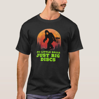 T-shirt Bigfoot Disc Golf Sasquatch Chain Tosser Funny Big