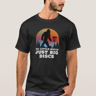 T-shirt Bigfoot Disque Golf Sasquatatch Chain Tosser Funny