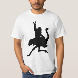 T-shirt Bigfoot équitation Ostrich