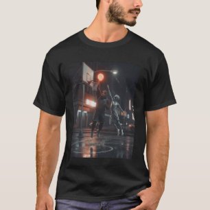 T-shirt Bigfoot et basket-ball Alien. UFO Bigfoot Cryptide
