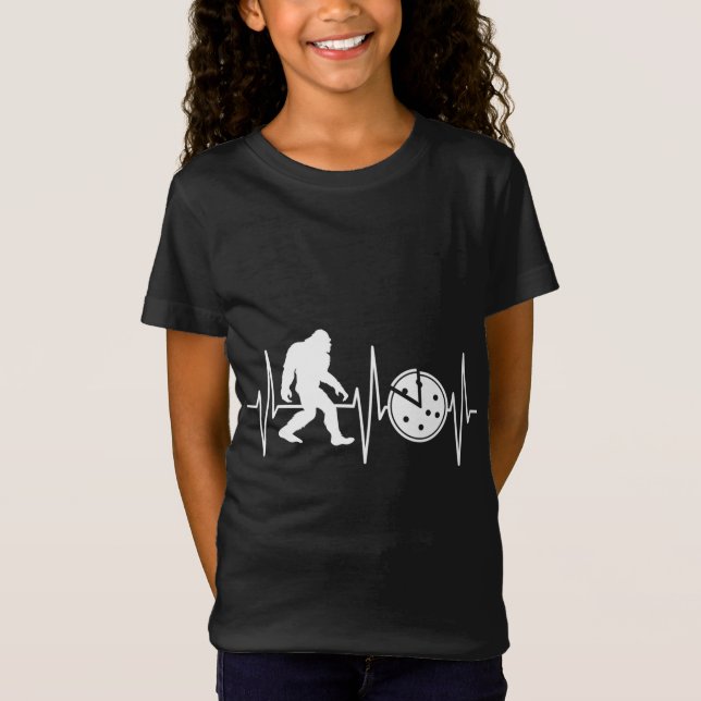 T-Shirt Bigfoot Funky Pizza Lover Cryptozoologiste Cryptoz (Devant)