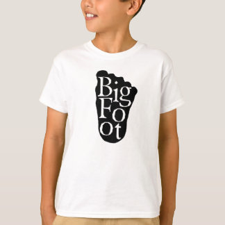 T-shirt Bigfoot ! Grand yeti de pied de Sasquatch