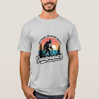T-shirt Bigfoot : Grandpasquatch