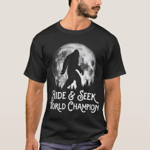 T-shirt Bigfoot Hide et chercher la Pleine lune du Champio