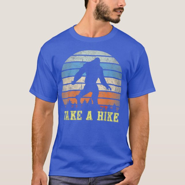 T-shirt Bigfoot Hiking (Devant)