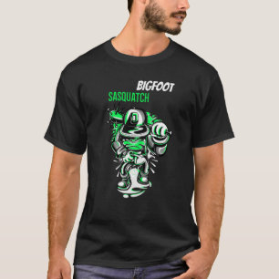 T-shirt Bigfoot Indéfectible Caché Et drôle Mème À La Mode