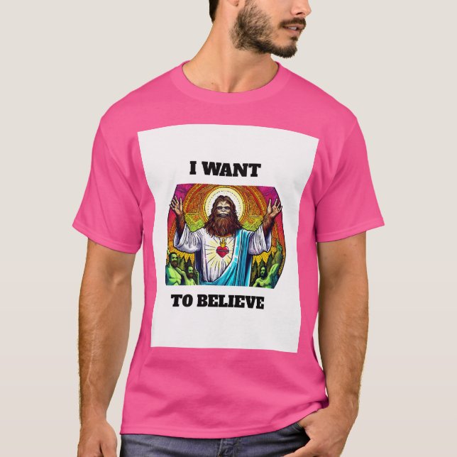 T-shirt Bigfoot Jésus (Devant)