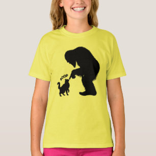 T-shirt Bigfoot joueur chat à longs poils Boop