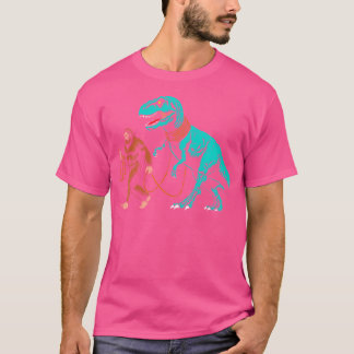 T-shirt Bigfoot Marcher Le Dinosaur Sasquatch Marcher T Re