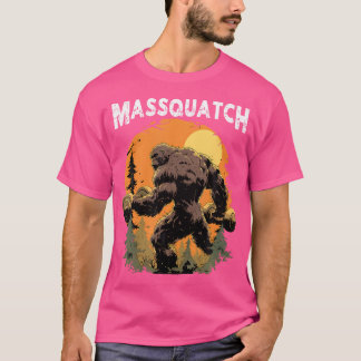 T-shirt Bigfoot Massquatch Drôle Sasquatch Entraînement Gy