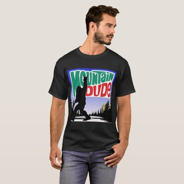 T-shirt BigFoot Mountain Dude (Devant entier)