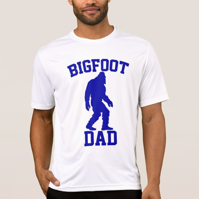 T-shirt Bigfoot Papa - Drôle Bigfoot (Devant)