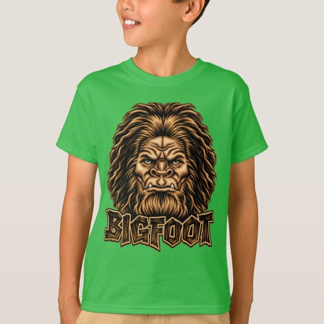 T-shirt BIGFOOT par Earl Ferguson (Devant)