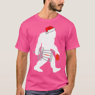 T-shirt Bigfoot Père Noël Disque Golf Disque de Noël Golfe