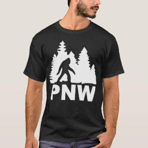 T-shirt bigfoot pnw