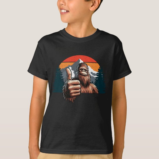 T-shirt Bigfoot pouce levé (Devant)