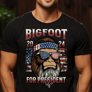 T-shirt Bigfoot pour le président Funny