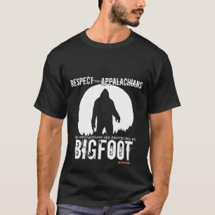 T-shirt Bigfoot respecte les Appalaches