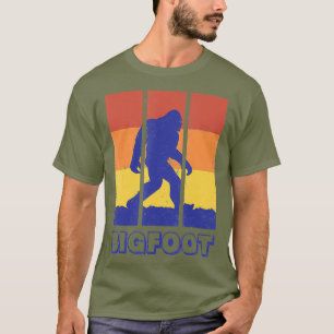 T-shirt Bigfoot Retro les années 70 Style Disco Sasquatch