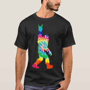 T-shirt Bigfoot Rock et Roll Tie Dye Sasquatch Believer