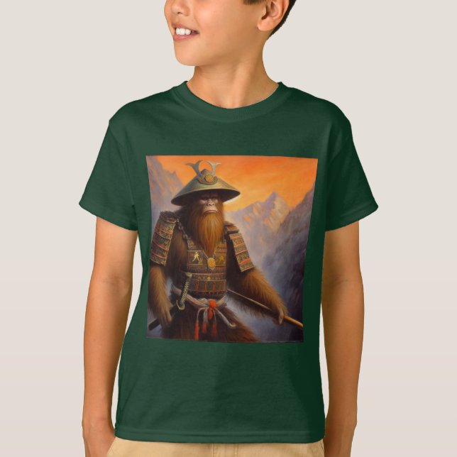 T-shirt Bigfoot Samurai (Devant)
