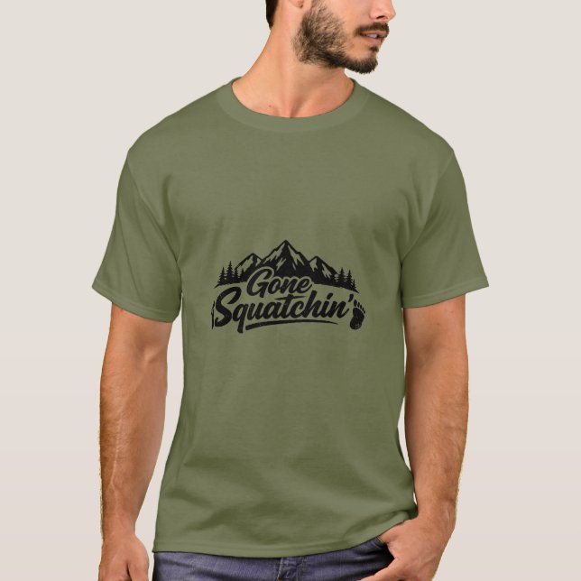 T-Shirt Bigfoot Sasquatch (Devant)