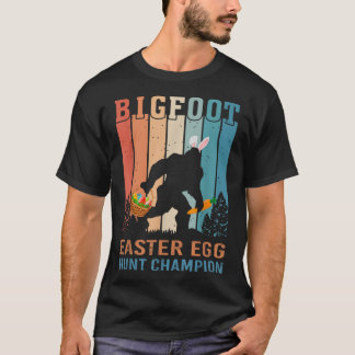 T-shirt Bigfoot Sasquatch Bunny Egg Jour de Pâques Toddler