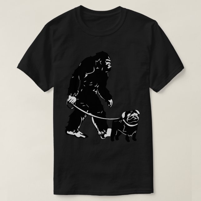 T-shirt Bigfoot Sasquatch Carlin de marche pour Amoureux d (Design devant)