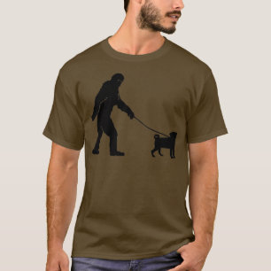 T-shirt Bigfoot Sasquatch Carlin de marche pour Amoureux d