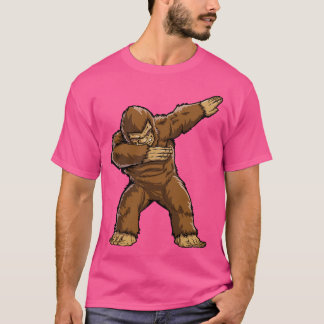 T-shirt Bigfoot Sasquatch Dabbing T Shirt Funny Dab Monste