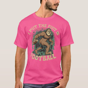 T-shirt Bigfoot Sasquatch J'Ai Mis Le Pied Dans Les Garçon