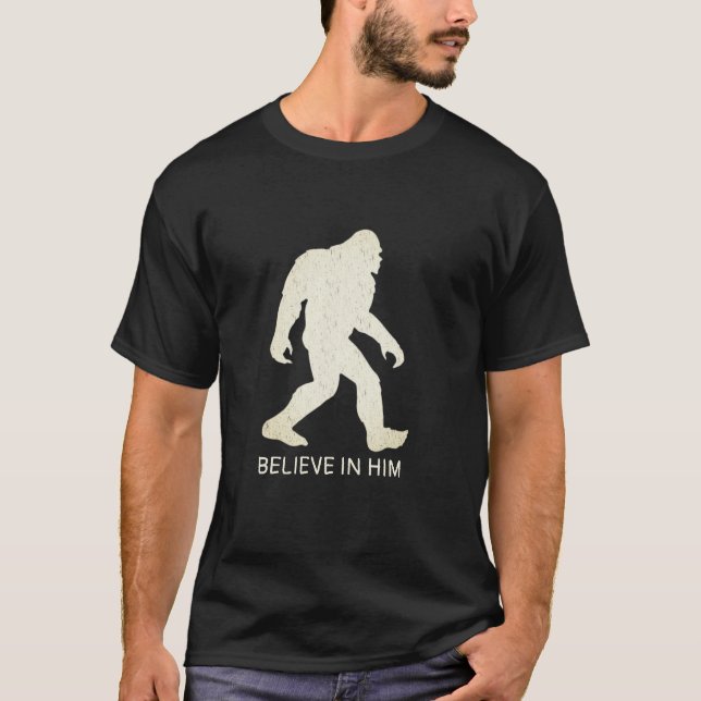 T-Shirt Bigfoot - Sasquatch Mens Tee (Devant)