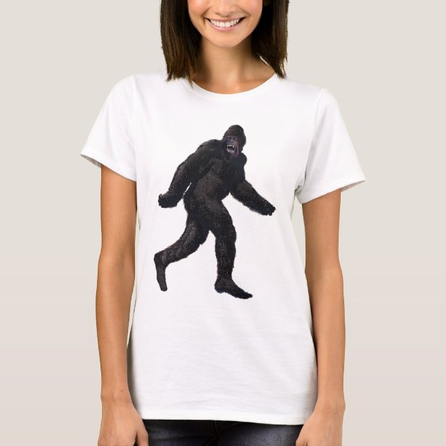 T-shirt Bigfoot Sasquatch Yetti (Devant)