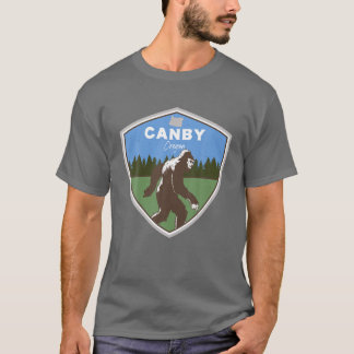 T-shirt Bigfoot Sighting In Canby Oregon Yeti Funny
