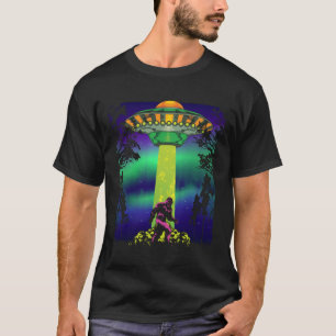 T-shirt Bigfoot Space Non Identifié Vol Objet Enduction