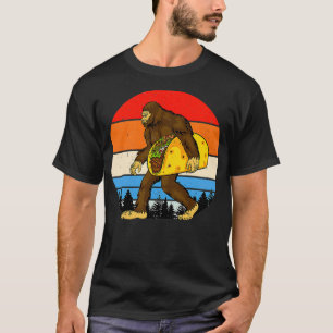 T-shirt Bigfoot Tenant Un Taco