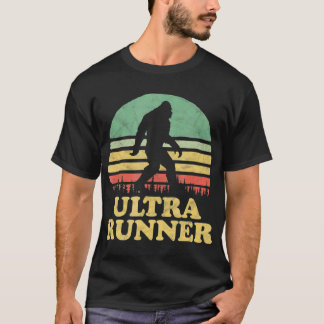 T-shirt Bigfoot Ultra Runner Vintage rail Marathon