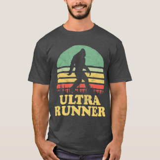 T-shirt Bigfoot Ultra Runner Vintage Trail Marathon T