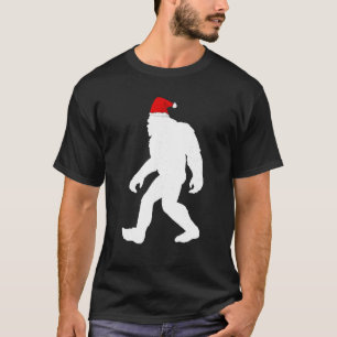 T-shirt Bigfoot Yeti Sasquatch Douille de Noël moche Teate