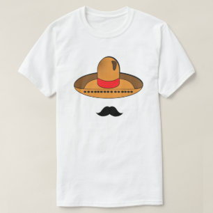 T-shirt Bigote