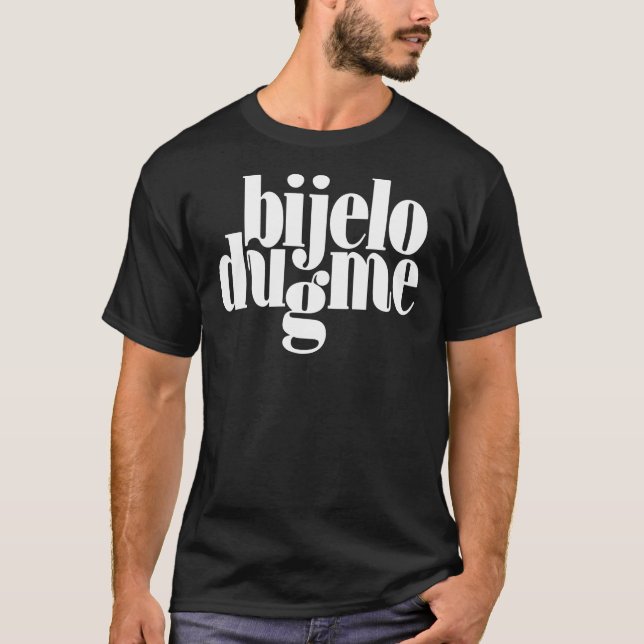 T-shirt Bijelo Dugme YU rock band Jugoslavija Yugoslavia J (Devant)
