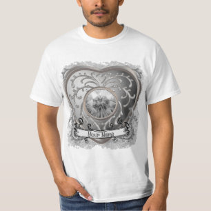 T-shirt Bijou d'argent Coeur de la fée
