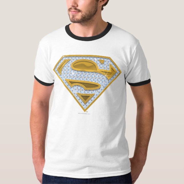 T-shirt Bijoux bleu supergirl (Devant)