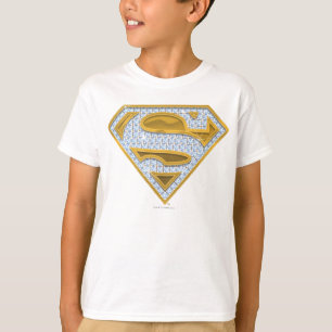 T-shirt Bijoux bleu supergirl