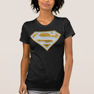 T-shirt Bijoux bleu supergirl