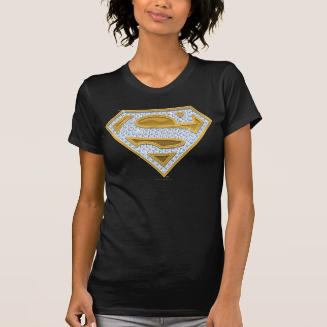 T-shirt Bijoux bleu supergirl (Devant)