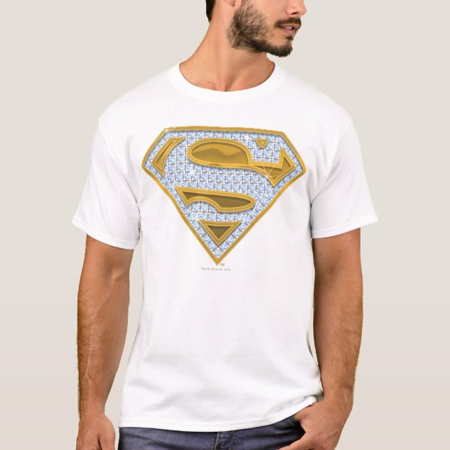 T-shirt Bijoux bleu supergirl (Devant)