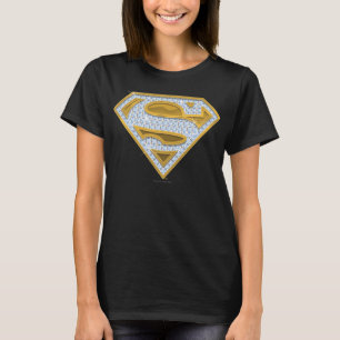 T-shirt Bijoux bleu supergirl