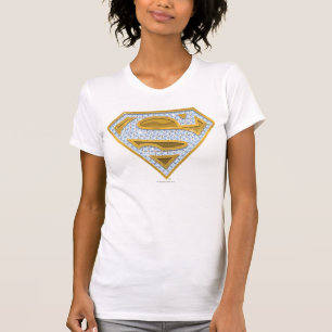 T-shirt Bijoux de bleu de Supergirl