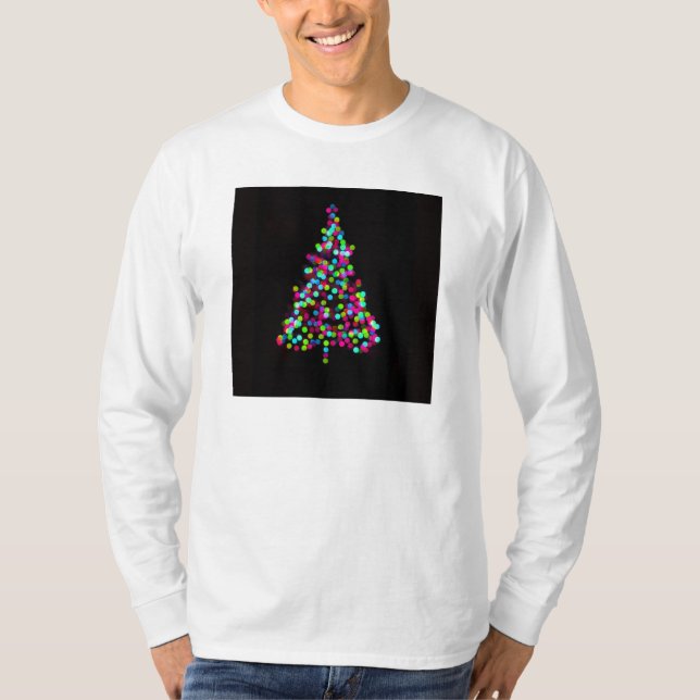 T-shirt Bijoux en sapin de Noël (Devant)